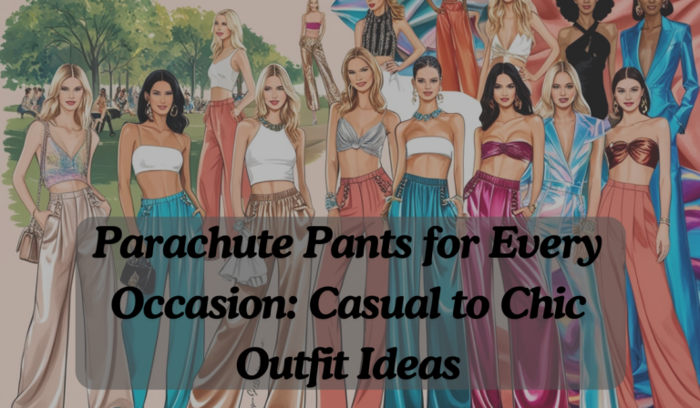 Parachute Pants for Every Occasion: Casual to Chic Outfit Ideas